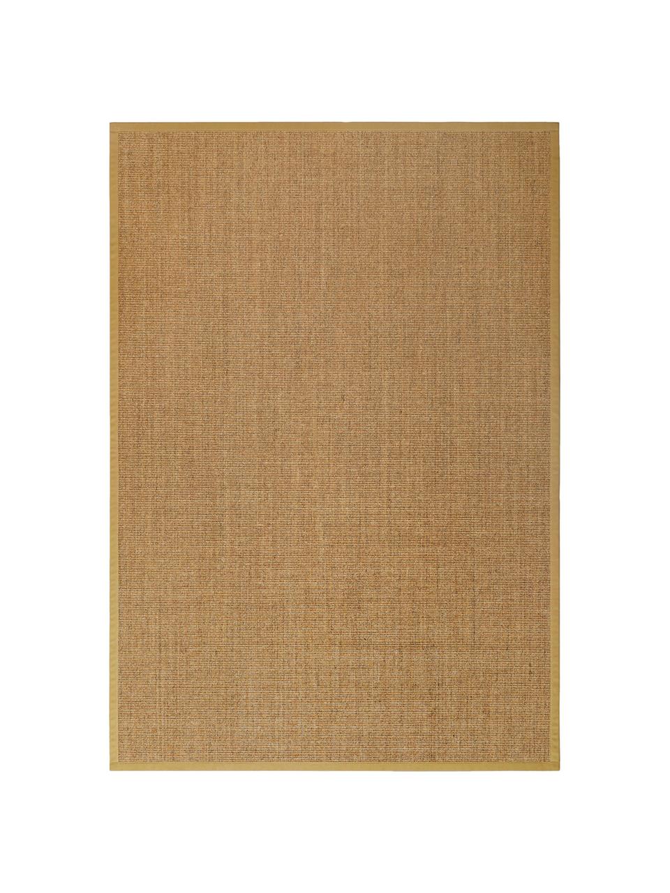 Sisal vloerkleed Leonie in beige, Bovenzijde: 100% sisal vezels, Onderzijde: latex, Beige, B 300 x L 400 cm (Maat XL)