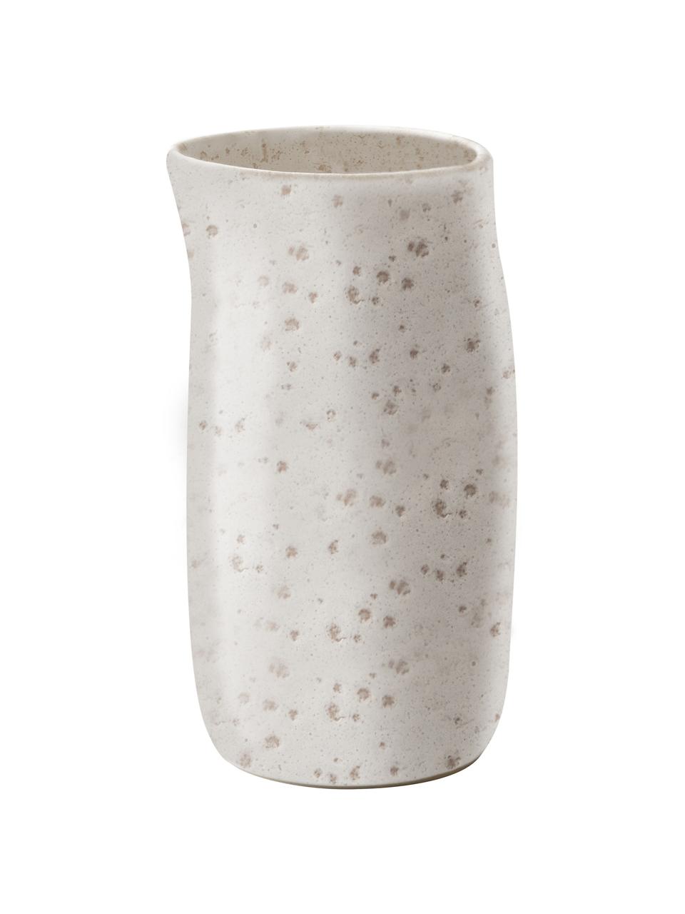Melkkan Elegant van keramiek in wit, 200 ml, Keramiek, Wit, Ø 7 x H 13 cm
