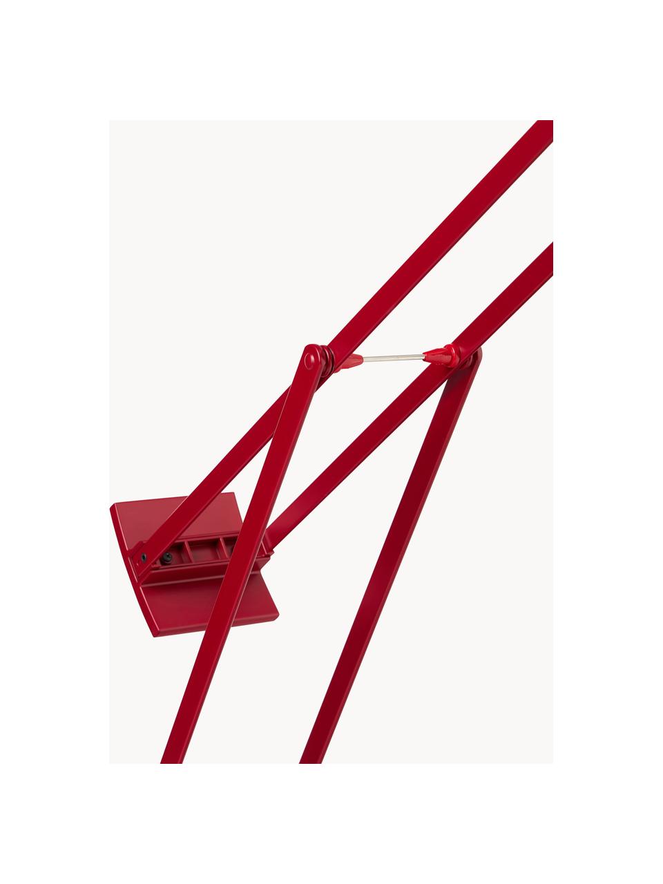 Grande lampe à poser Tizio, Rouge, larg. 78 x haut. 66 cm