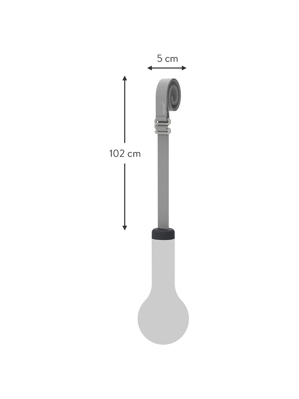 Cinturino per lampada da esterno Aplô, Cinturino: poliestere, Grigio, antracite, Lung. 102 cm