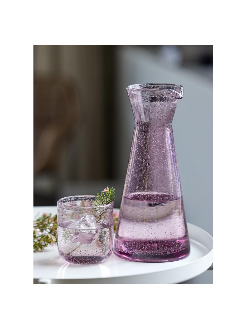 Karaffe Valencia, 1.1 L, Glas, Rosa, transparent, 1.1 l