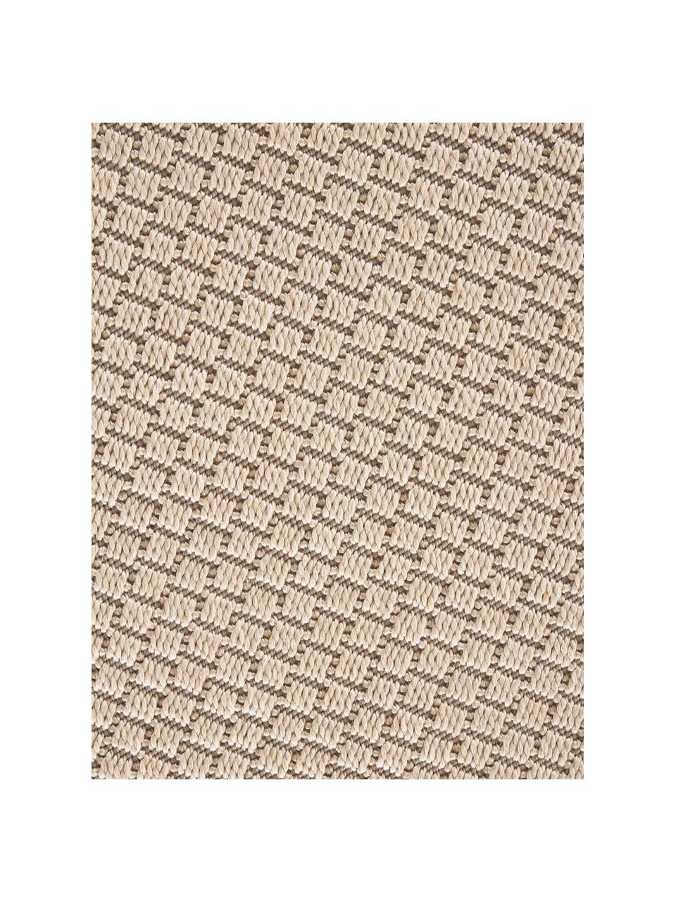 Tapis d'extérieur Toronto, 100 % polypropylène, Beige, larg. 200 x long. 300 cm (taille L)