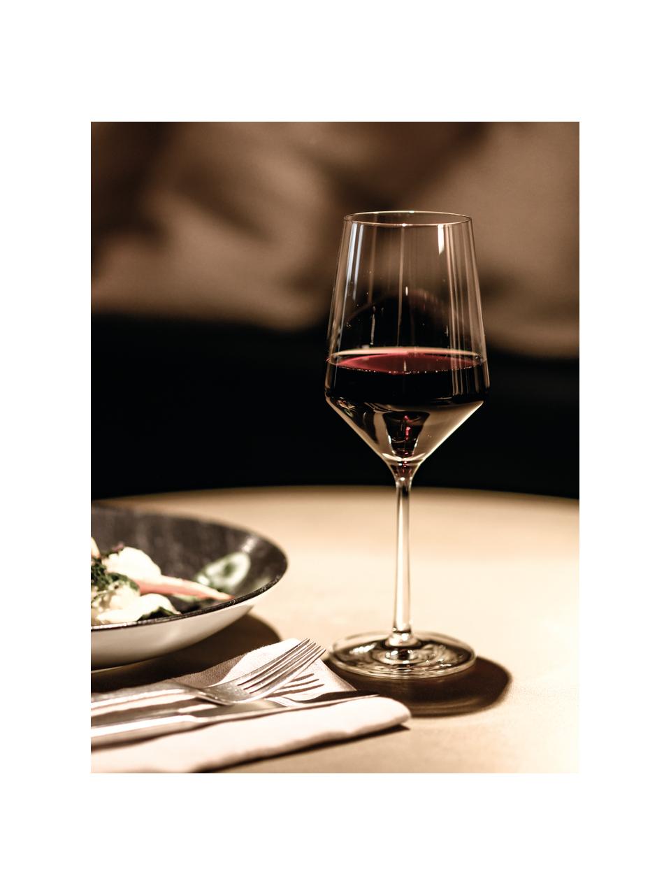 Verres à vin rouge en cristal Pure, 2 pièces, Verre cristal Tritan, Transparent, Ø 9 x haut. 24 cm, 540 ml