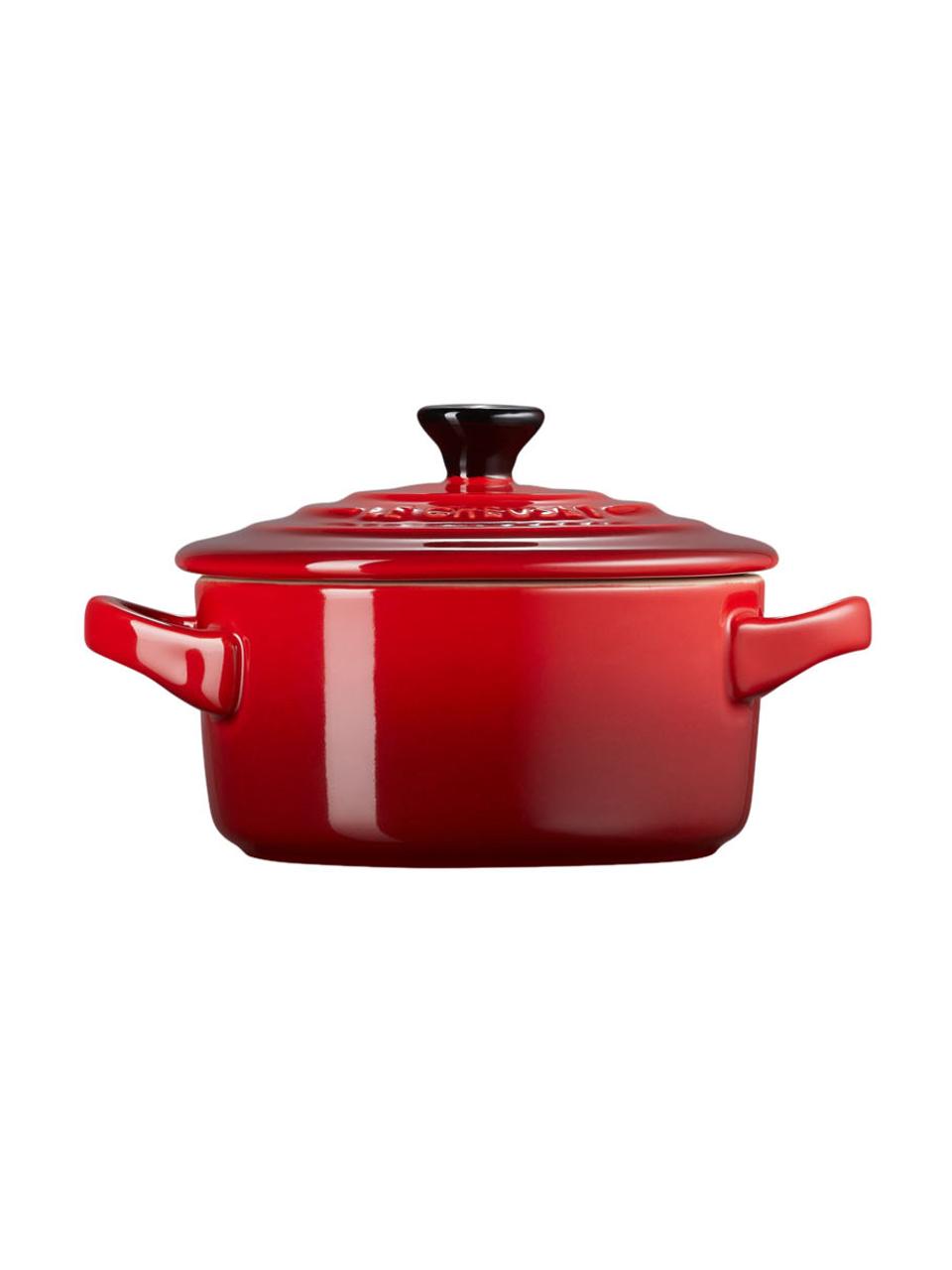 Kastrol Cocotte Mini, Kamenina, Odstíny červené, Ø 10 cm, V 8 cm