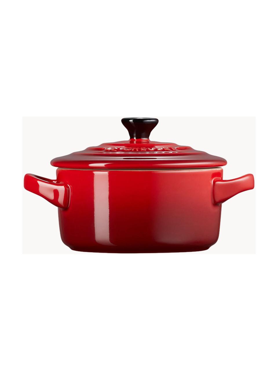 Hrniec Cocotte Mini, Kamenina, Tóny červenej, Ø 10 cm x V 8 cm, 250 ml