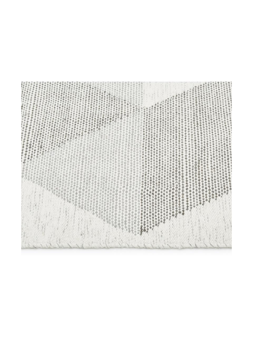 Tappeto tessuto a mano Ruana, Grigio, beige, Larg. 160 x Lung. 230 cm (taglia M)