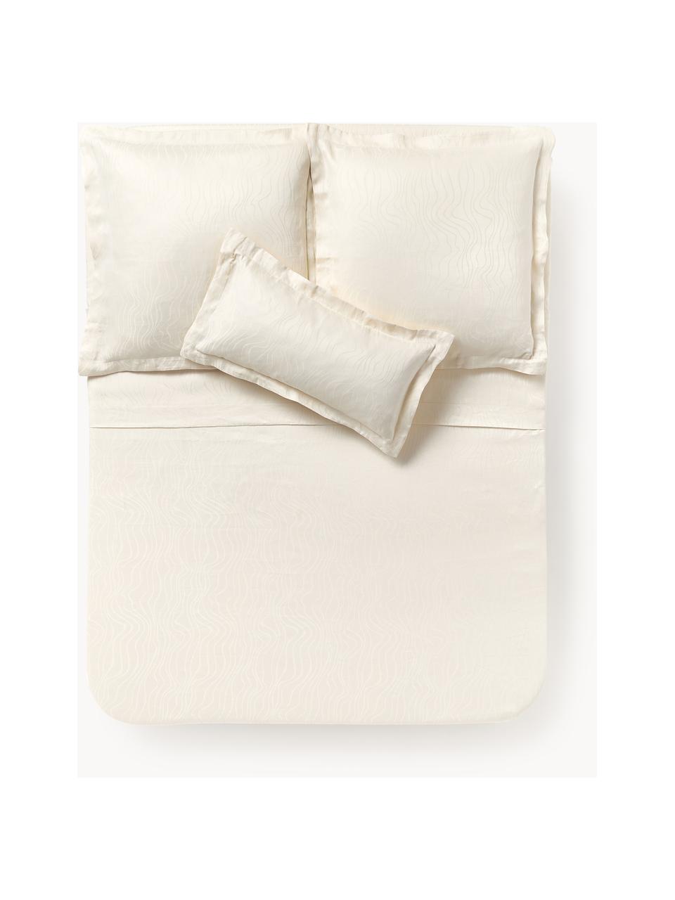 Leinen-Bettlaken Malia, Off White, B 240 x L 280 cm