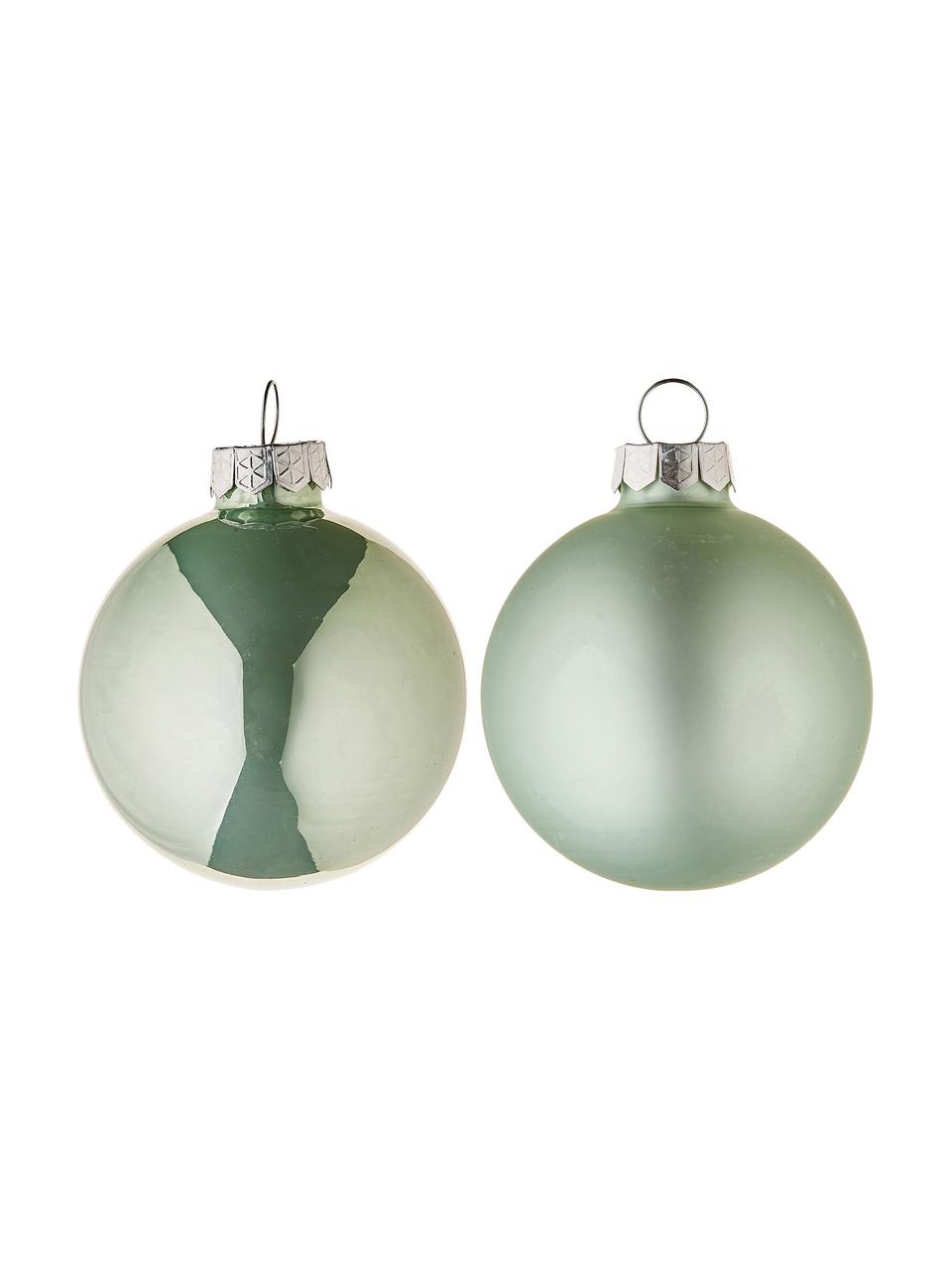 Set de bolas de Navidad Evergreen, Ø 6 cm, 10 pzas., Verde, Ø 6 cm