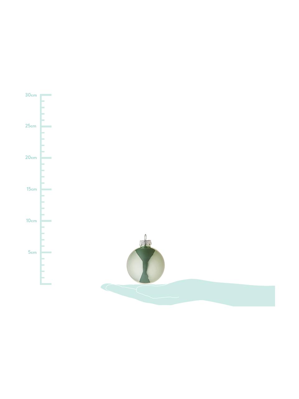 Kerstballenset Evergreen Ø 6 cm, 10-delig, Groen, Ø 6 cm