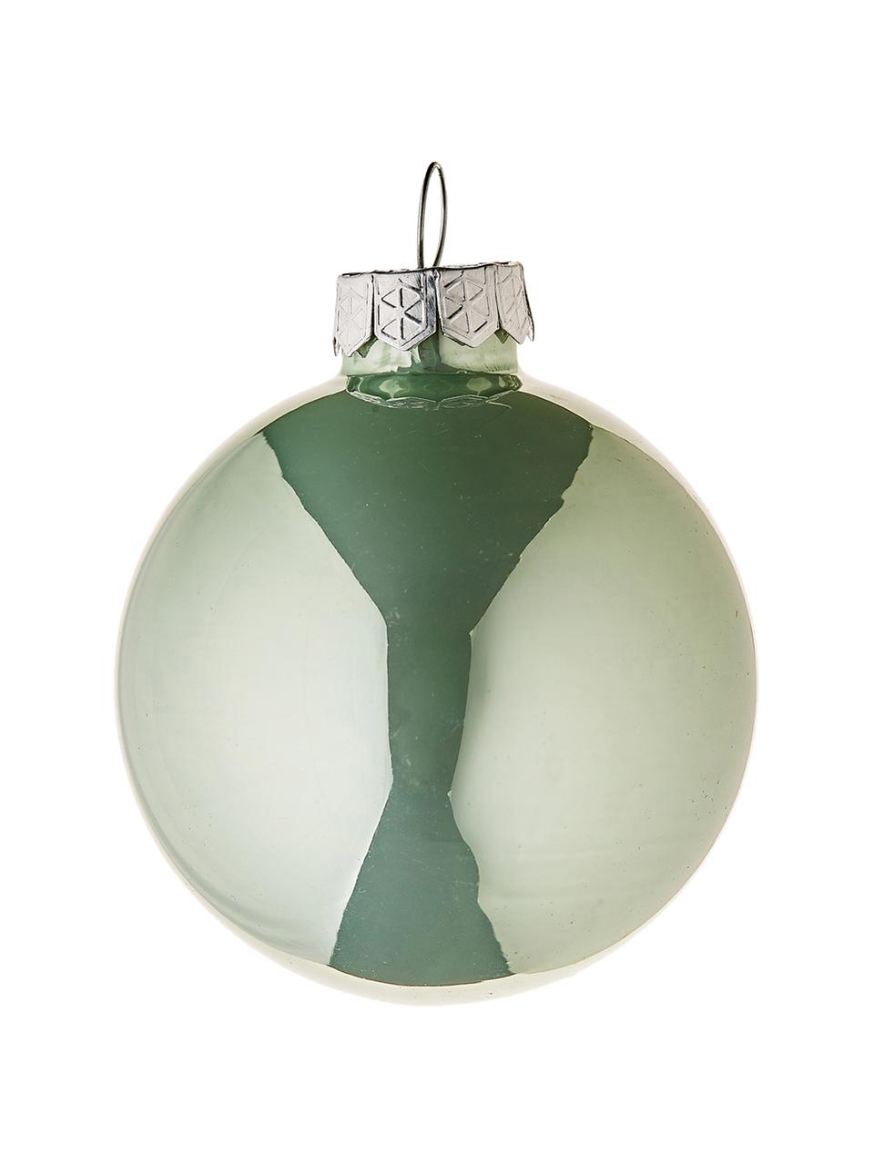 Weihnachtskugel-Set Evergreen Ø 6 cm, 10-tlg., Grün, Ø 6 cm