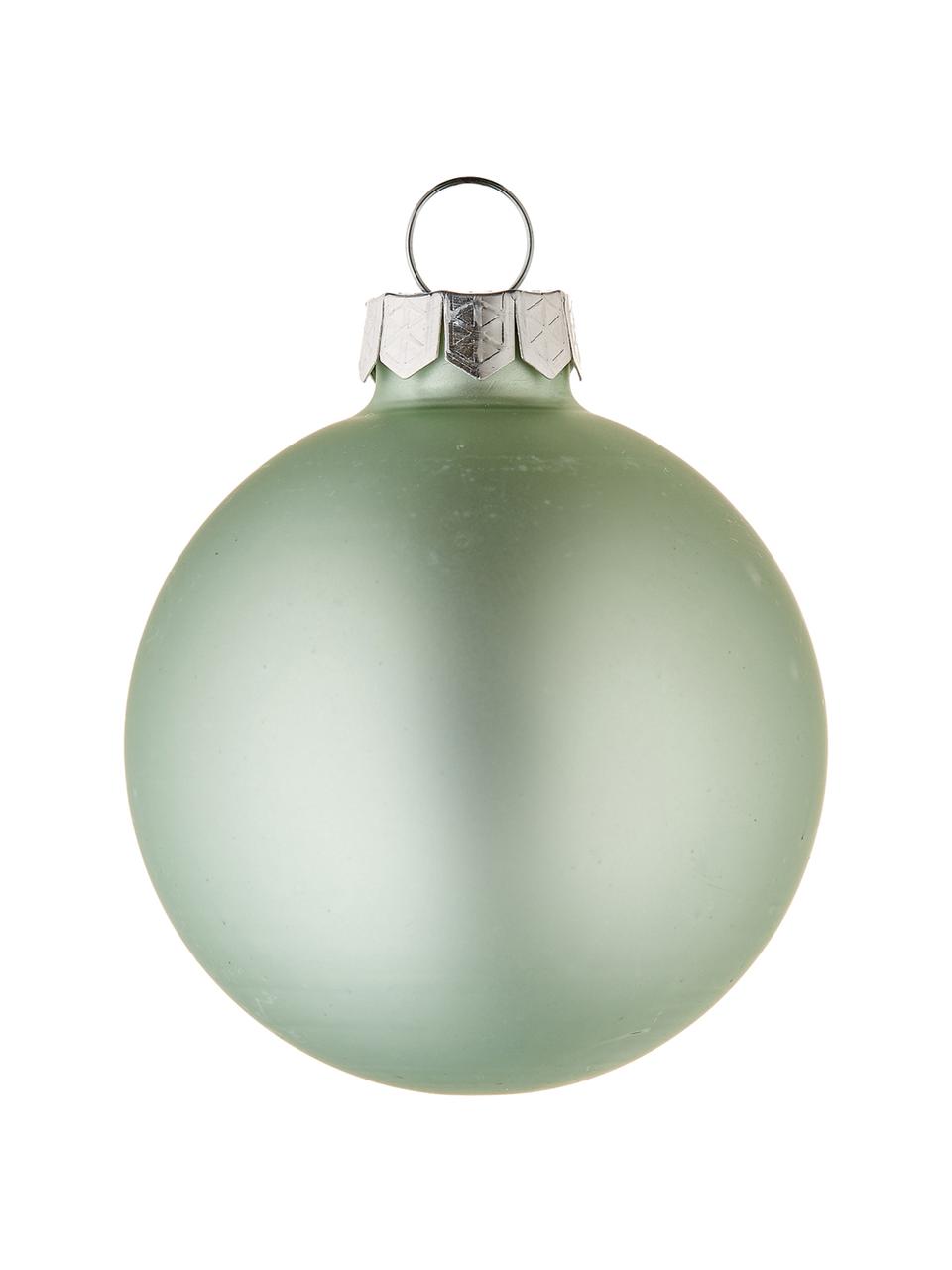 Set de bolas de Navidad Evergreen, Ø 6 cm, 10 pzas., Verde, Ø 6 cm