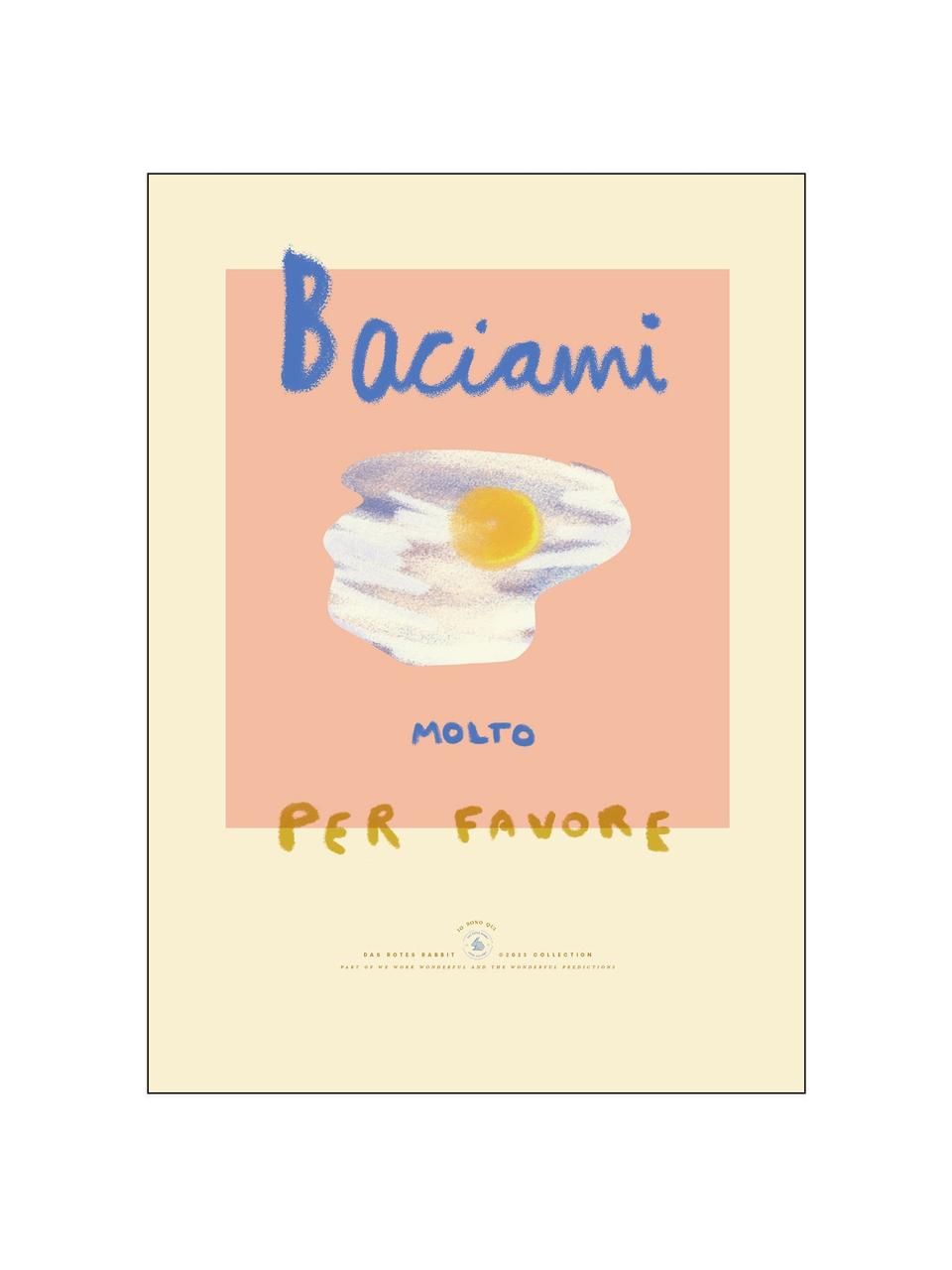 Poster Baciami, Papier

Ce produit est fabriqué à partir de bois certifié FSC® issu d'une exploitation durable, Multicolore, larg. 70 x haut. 100 cm