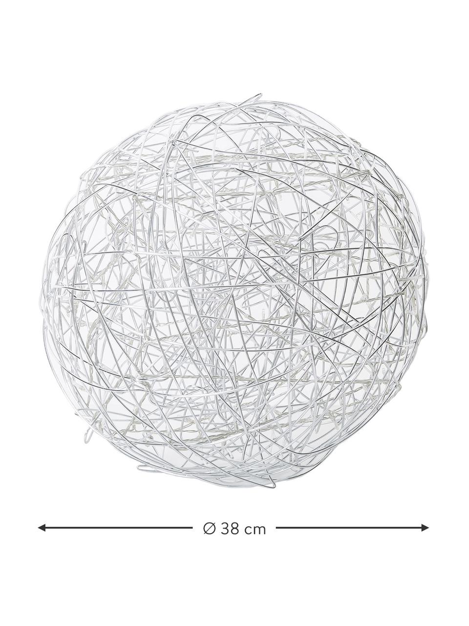 Lampada a LED da esterno con spina Trassel, Lampada: metallo alluminio, Alluminio, Ø 38 cm