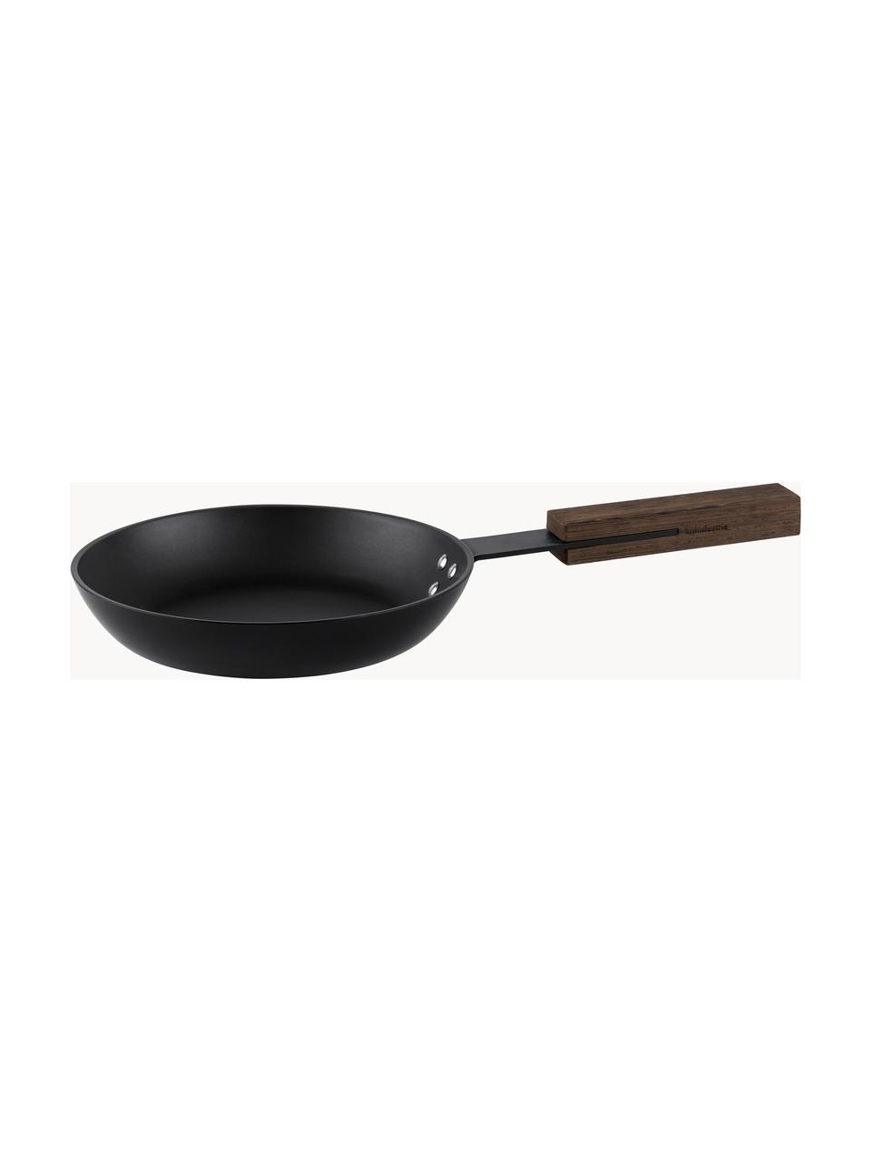 Braadpan Black met antiaanbaklaag, verschillende formaten, Zwart, donker hout, Ø 20 x H 7 cm