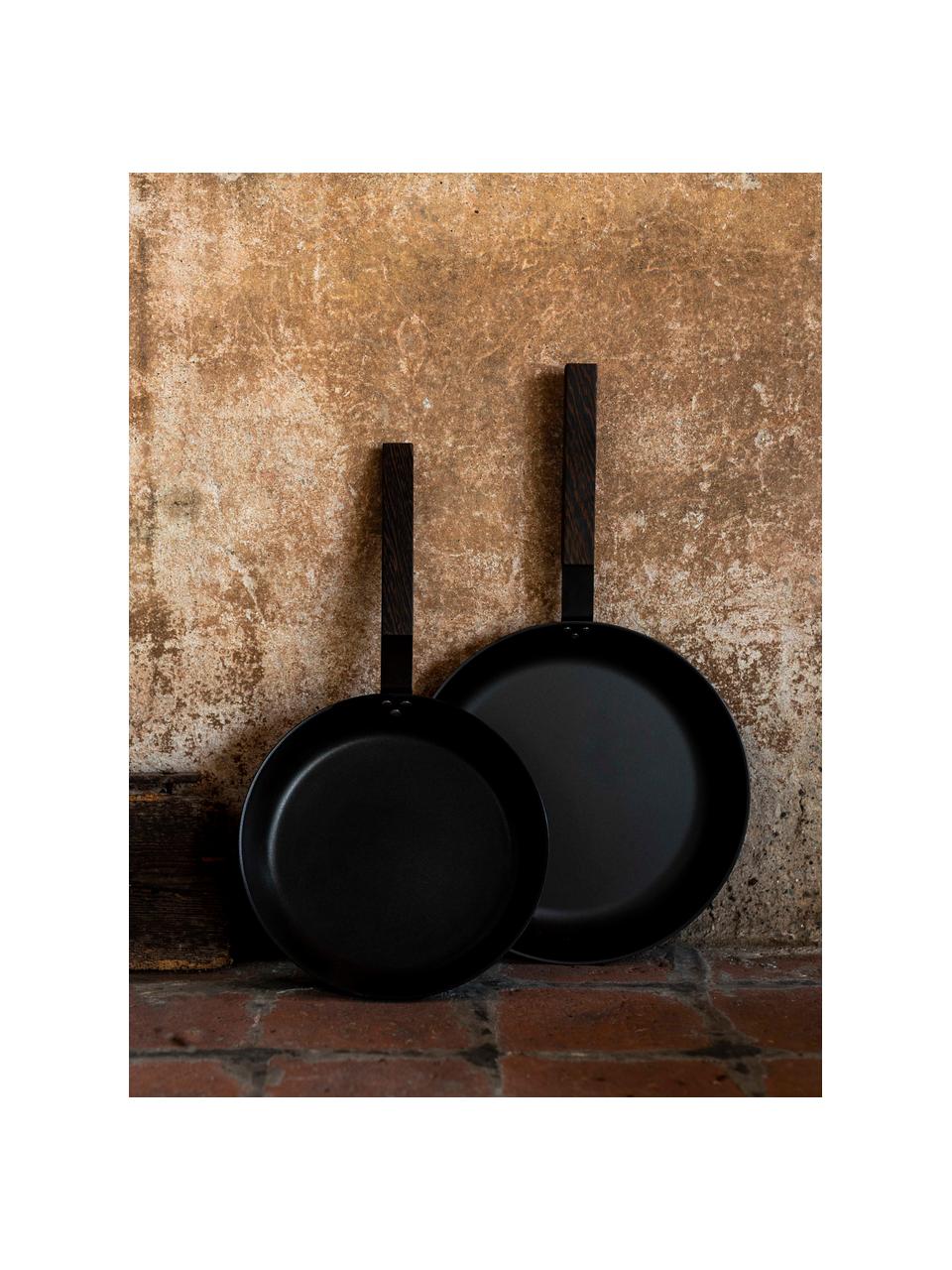 Poêle à frire avec revêtement antiadhésif Black, tailles variées, Noir, bois foncé, Ø 20 x haut. 7 cm