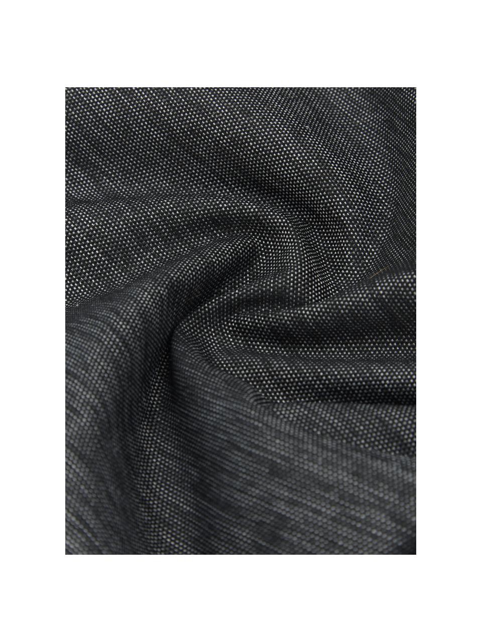 Povlak na polštář Arte, 100 % polyester, Černá, bílá, Š 45 cm, D 45 cm