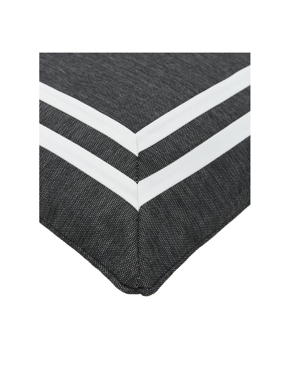 Kissenhülle Arte, 100% Polyester, Schwarz, Weiss, B 45 x L 45 cm