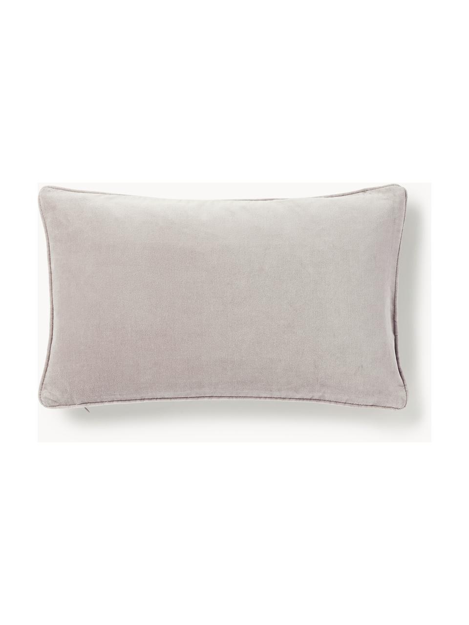 Housse de coussin en velours Dana, 100 % coton

Le matériau est certifié STANDARD 100 OEKO-TEX®, 21.HCN.84376, Hohenstein, Gris, larg. 30 x long. 50 cm