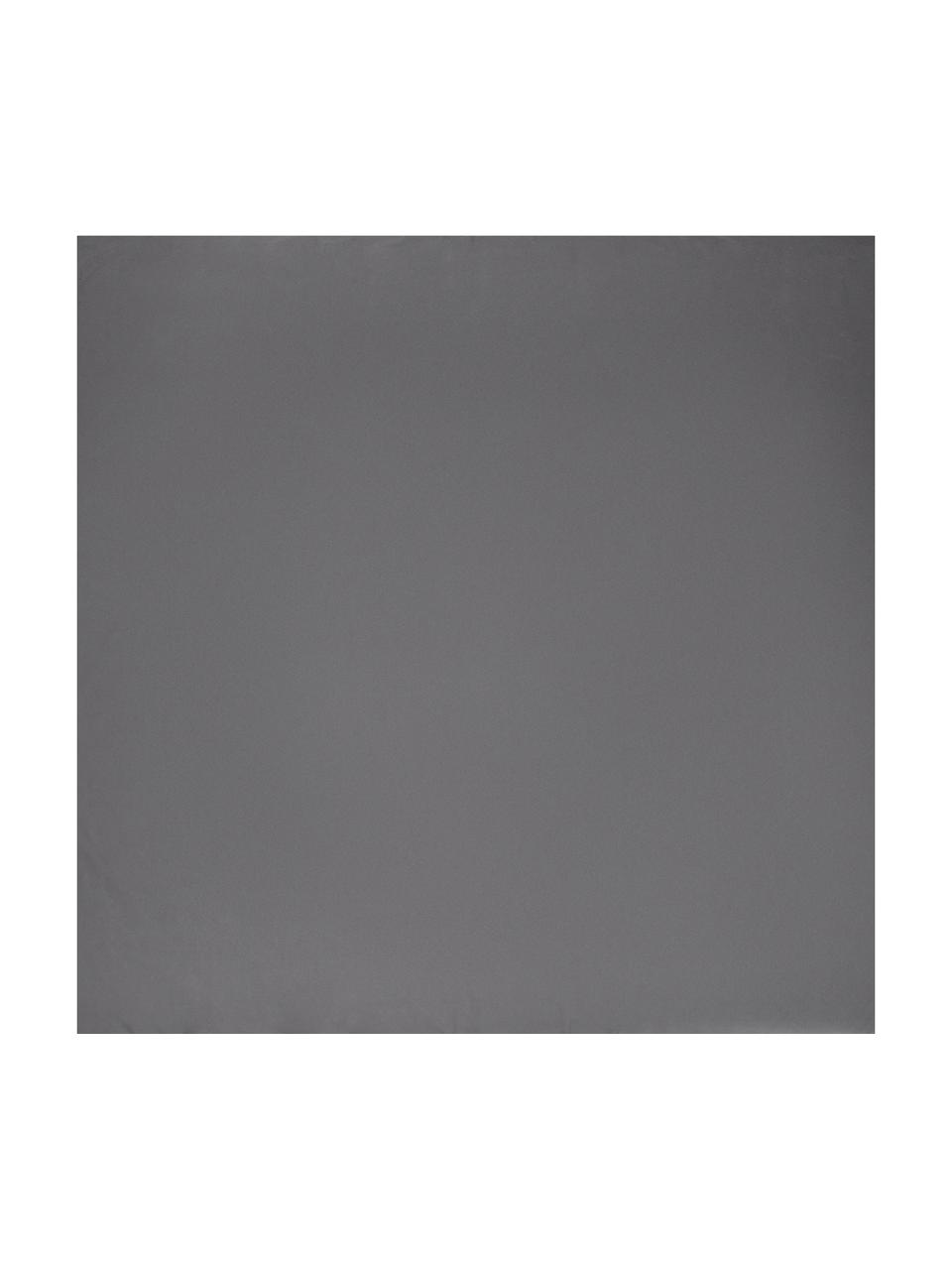 Sábana encimera de satén Comfort, Gris oscuro, Cama 180/200 cm (270 x 270 cm)