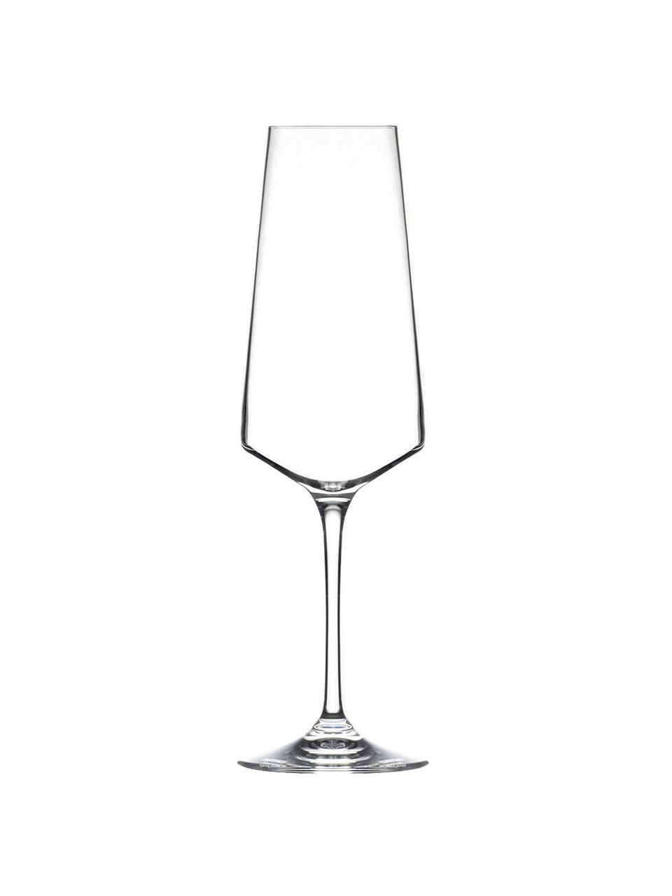 Komplet kieliszków do wina ze szkła kryształowego Aria, 18 elem. (dla 6 osób), Szkło kryształowe, Transparentny, Komplet z różnymi rozmiarami
