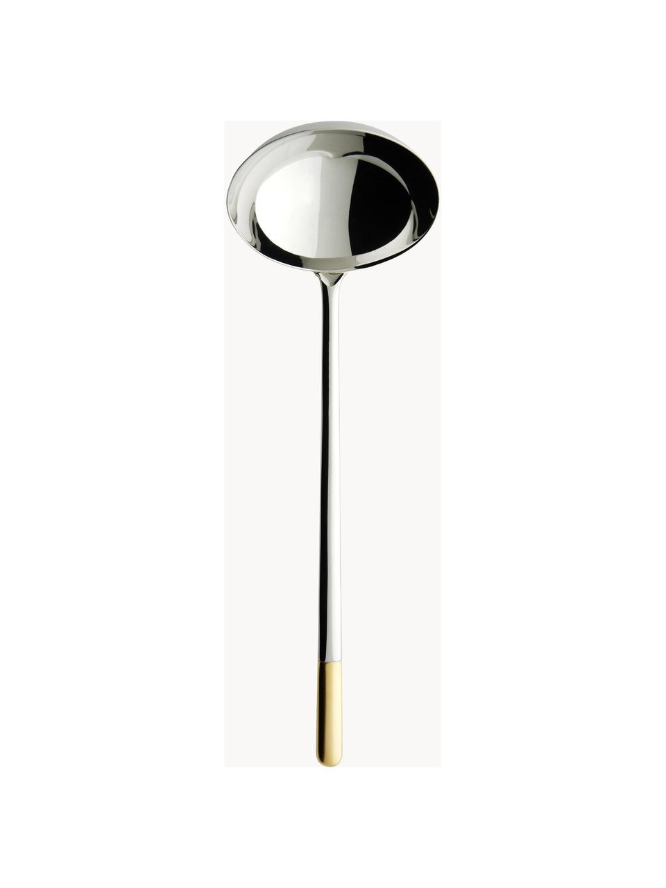 Louche design Ella, Acier inoxydable

Les couverts sont fabriqués en acier inoxydable. Ils sont donc durables, ne rouillent pas et sont résistants aux bactéries, Argentée, doré, long. 28 cm