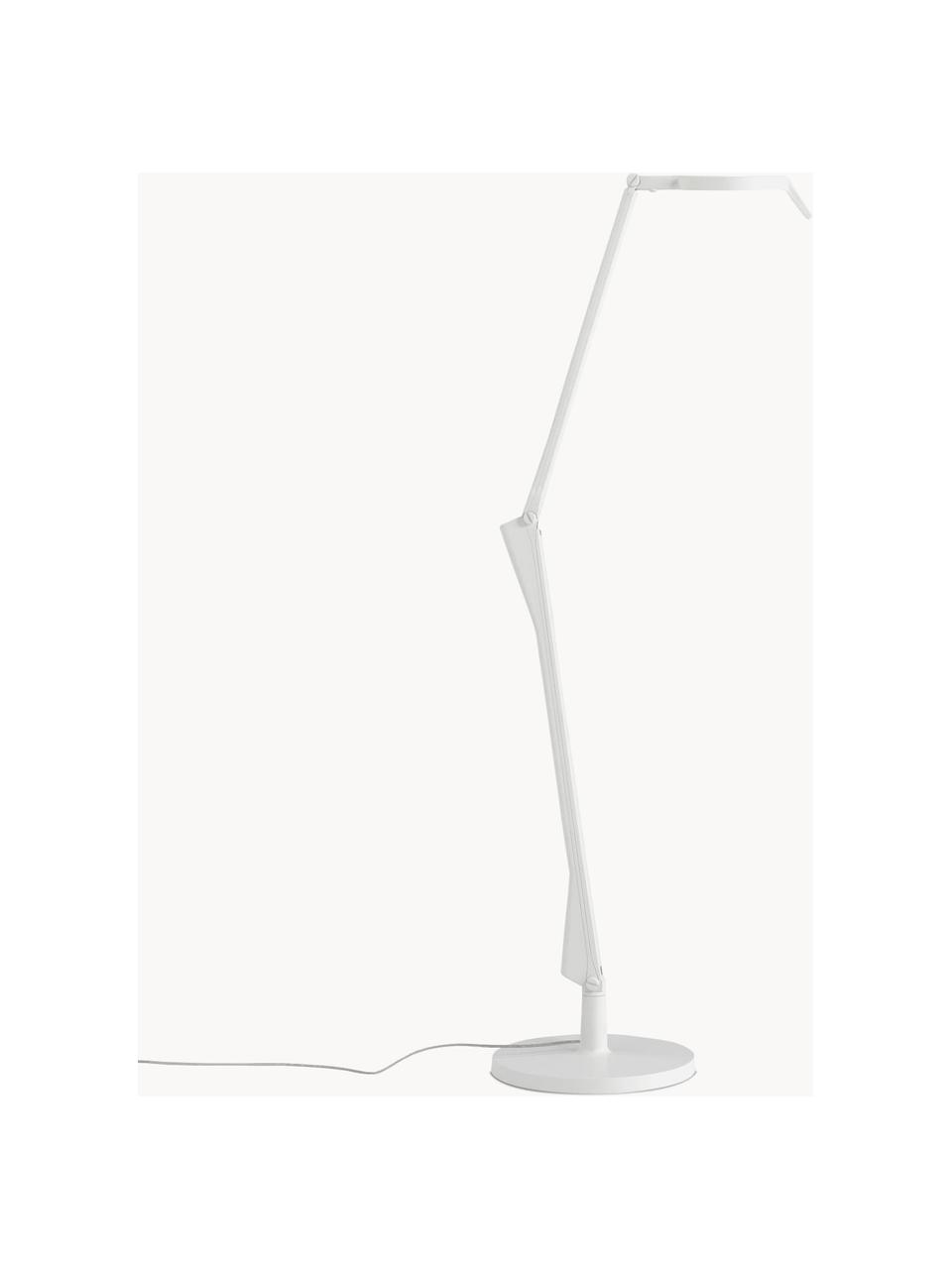 Stmívatelná LED stolní lampa Aledin Tec, výsuvná, Bílá, Ø 21 cm, V 48 cm