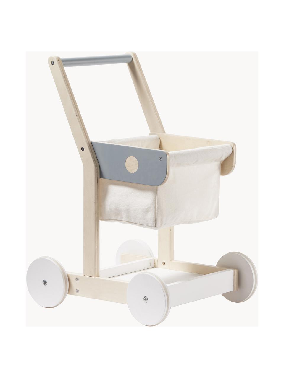 Chariot de jeu Kids' Hub, Contreplaqué, bois de peuplier, MDF, 100 % coton, plastique

Ce produit est fabriqué à partir de bois certifié FSC® issu d'une exploitation durable, Bois, bleu, blanc, larg. 36 x haut. 51 cm