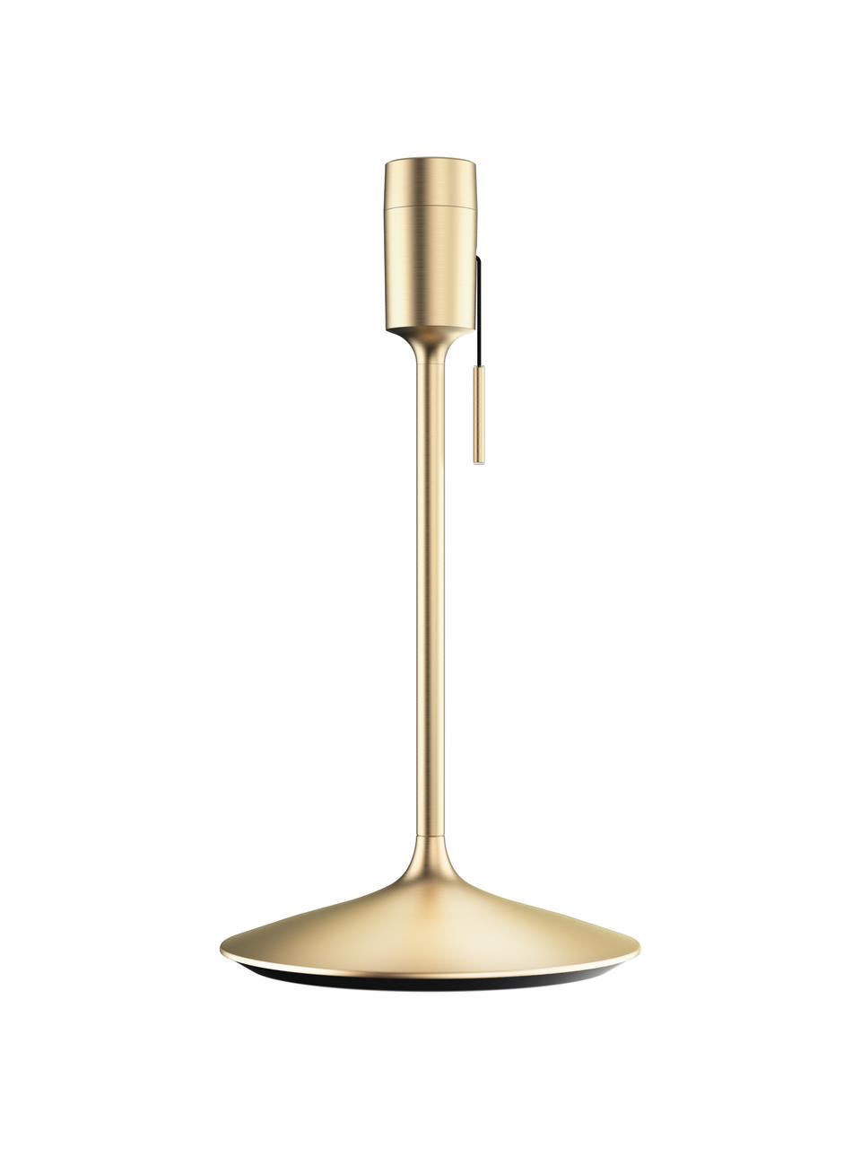 Lámpara de mesa grande Silvia, Pantalla: polipropileno, policarbon, Estructura: acero, Cable: plástico, Latón, Ø 32 x Al 67 cm