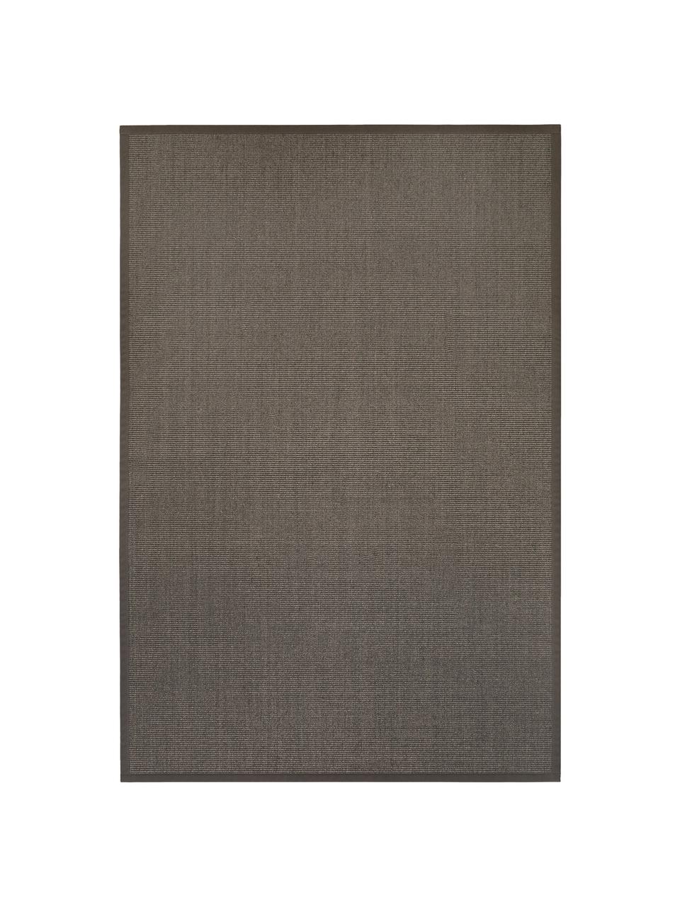 Tapis en sisal Leonie, Gris-brun