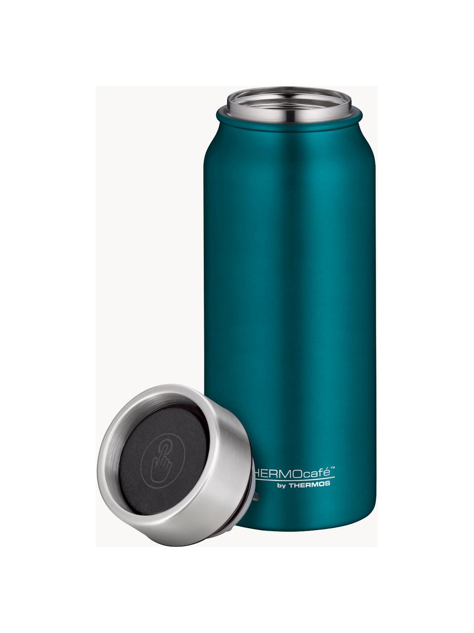 Tazza thermos TC, 500 ml, Coperchio: acciaio inossidabile spaz, Petrolio opaco, 500 ml