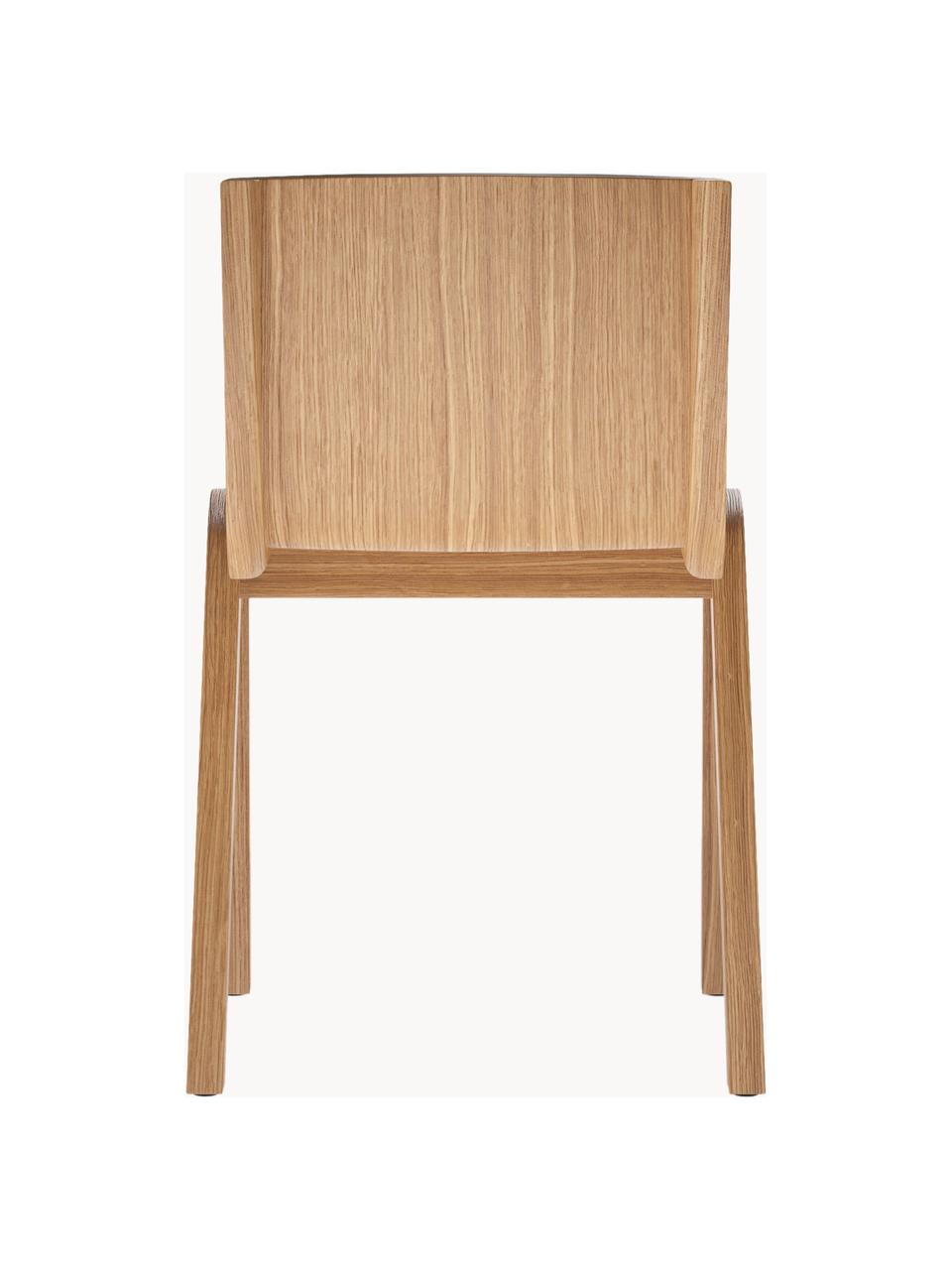 Jedálenská stolička z dubového dreva Ready, Dubové drevo, lakované, Dubové drevo, svetlé lakované, Š 47 x H 50 cm