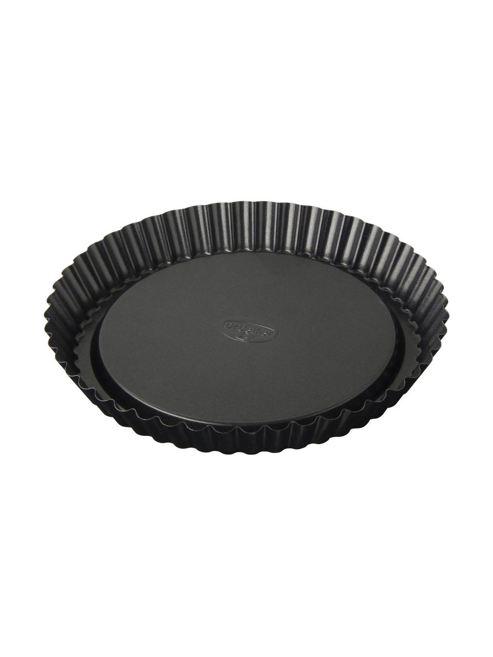 Kuchenform Mabel mit Antihaft-Beschichtung, Stahl mit Antihaft-Beschichtung, Schwarz, Ø 22 x H 3 cm