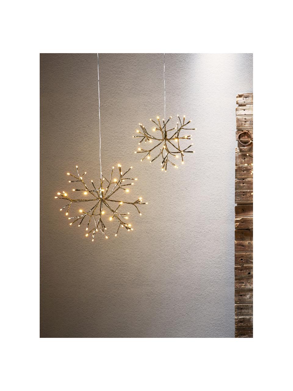 Décoration de Noël LED d'extérieur Winny, Ø 50 cm, Doré, Ø 50 x haut. 45 cm