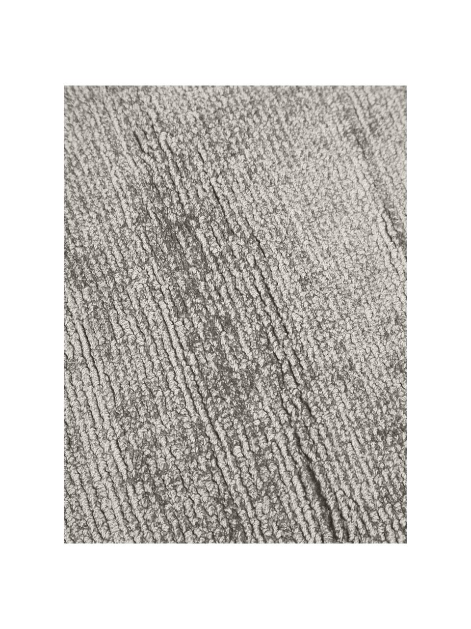 Handgewebter Viskoseteppich Jane, Flor: 100 % Viskose, Grau, B 200 x L 300 cm (Größe L)