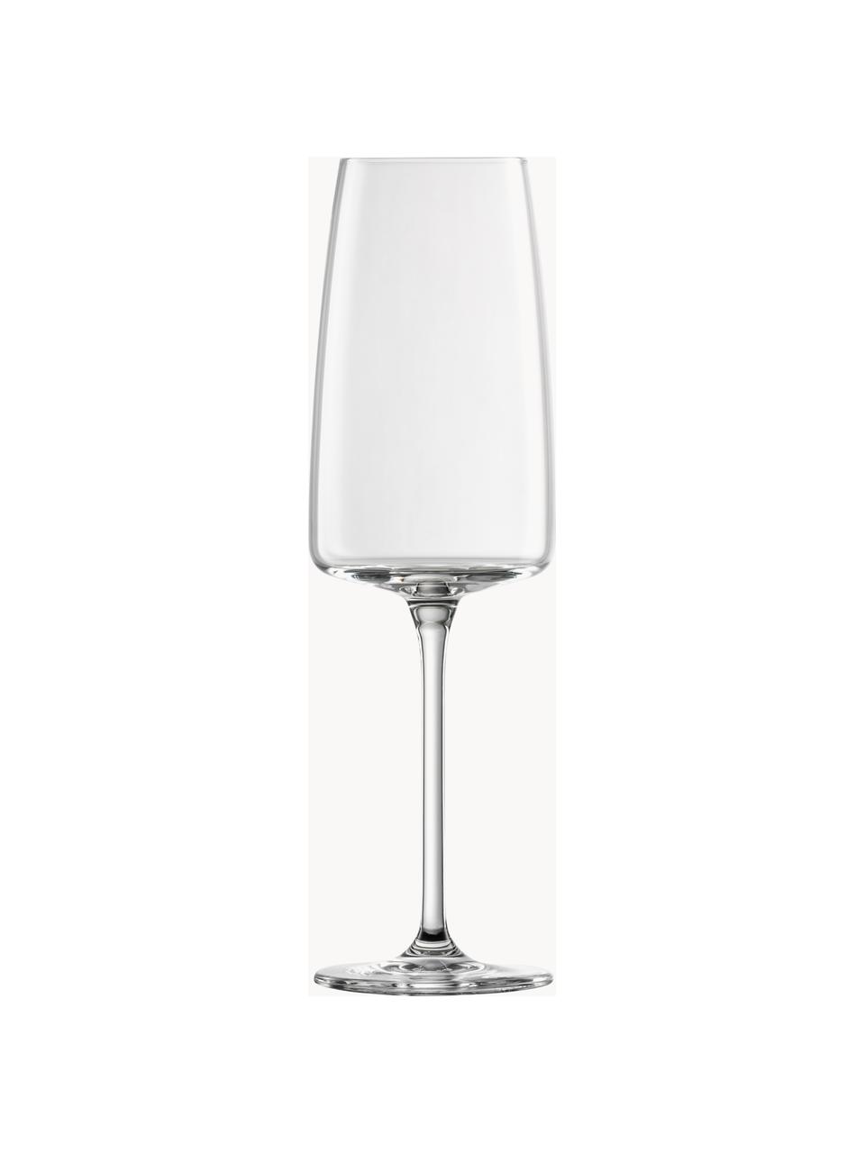 Kieliszek do szampana Vivid Senses, 2 szt., Tritan, Transparentny, Ø 7 x W 24 cm, 380 ml
