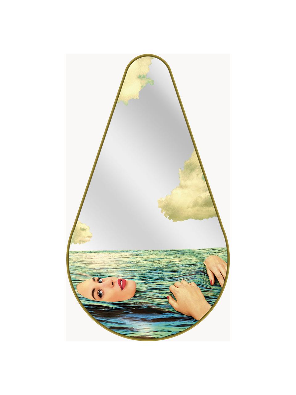 Miroir mural design Sea Girl, Femme dans l'eau, larg. 45 x haut. 81 cm