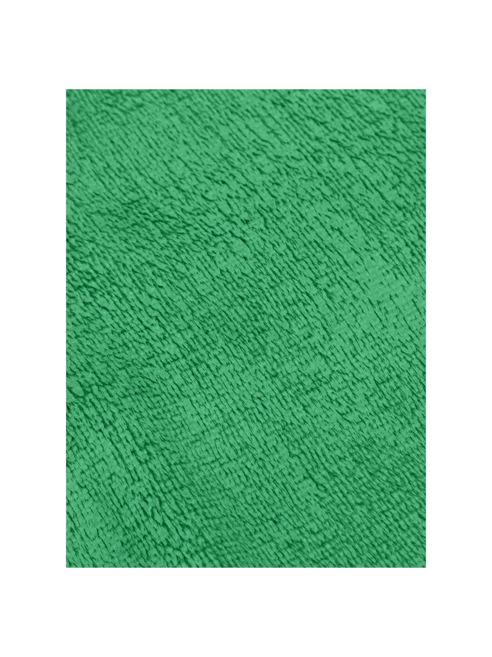 Coperta coccolosa color verde Doudou, 100% poliestere, Verde, Larg. 130 x Lung. 160 cm