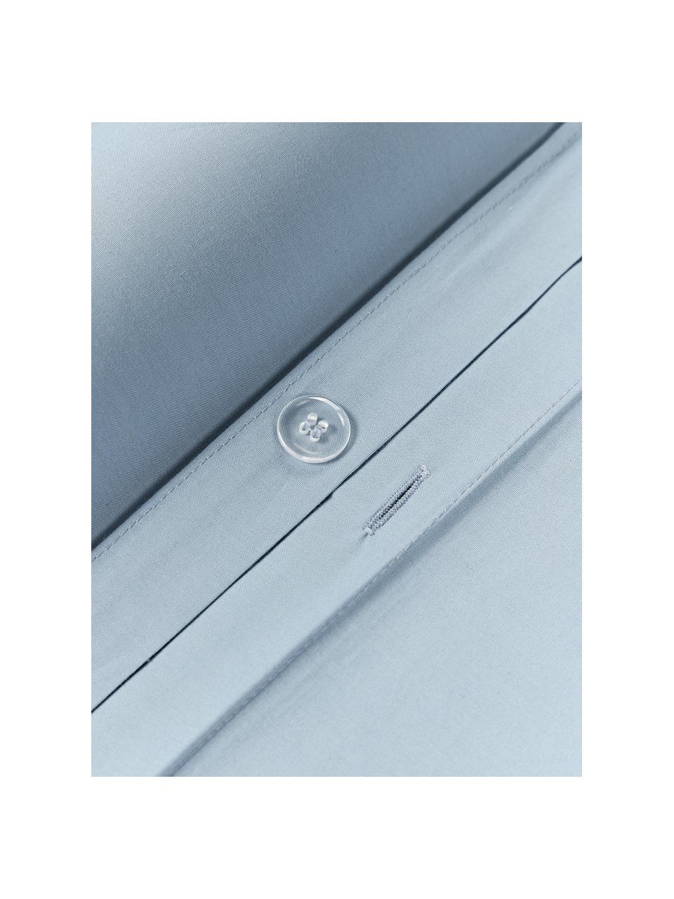 Povlak na přikrývku z bavlněného perkálu Elsie, Světle modrá, Š 200 cm, D 200 cm