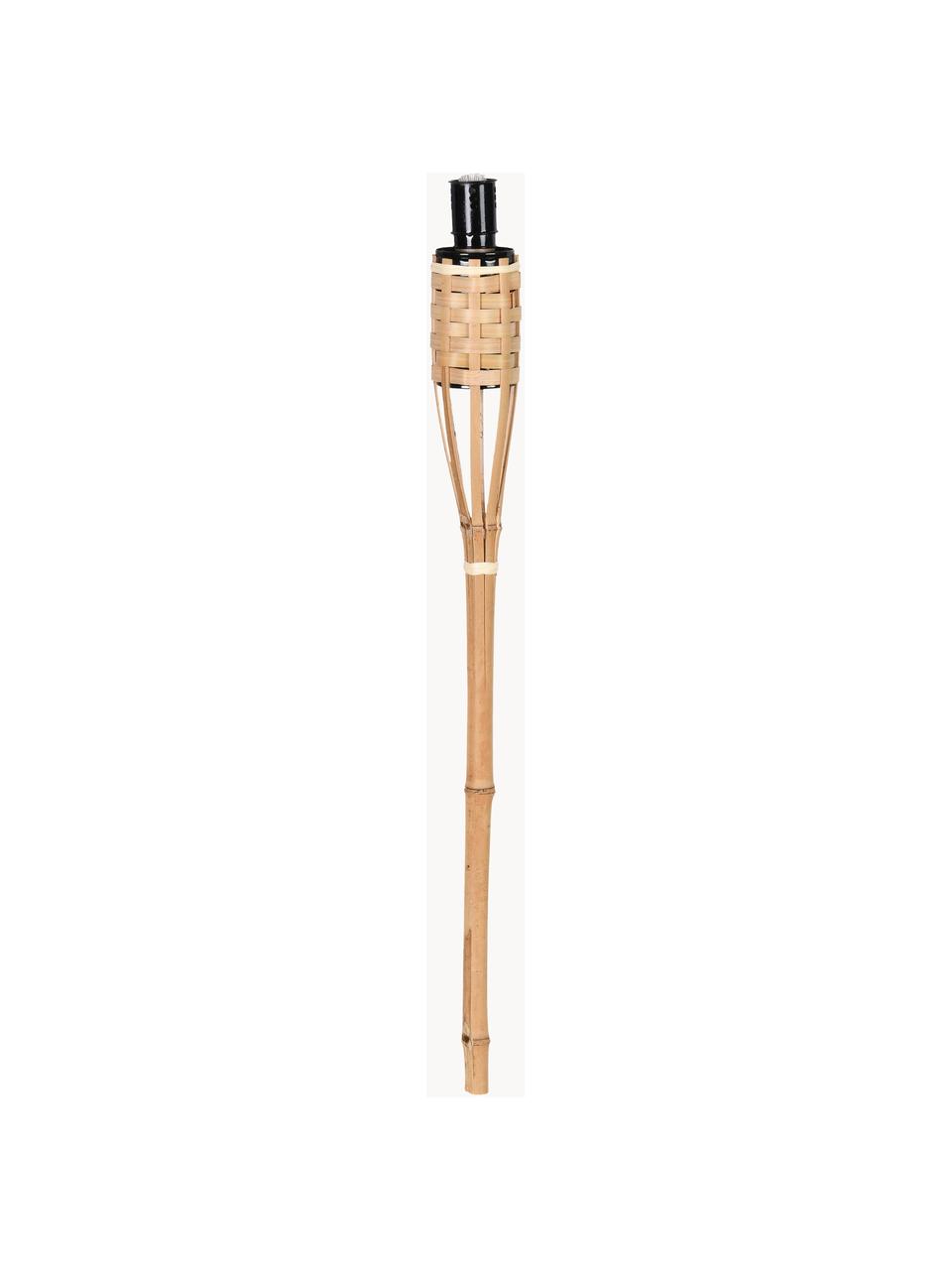 Torche bambou, 3 pièces, Brun clair, Ø 6 x haut. 63 cm