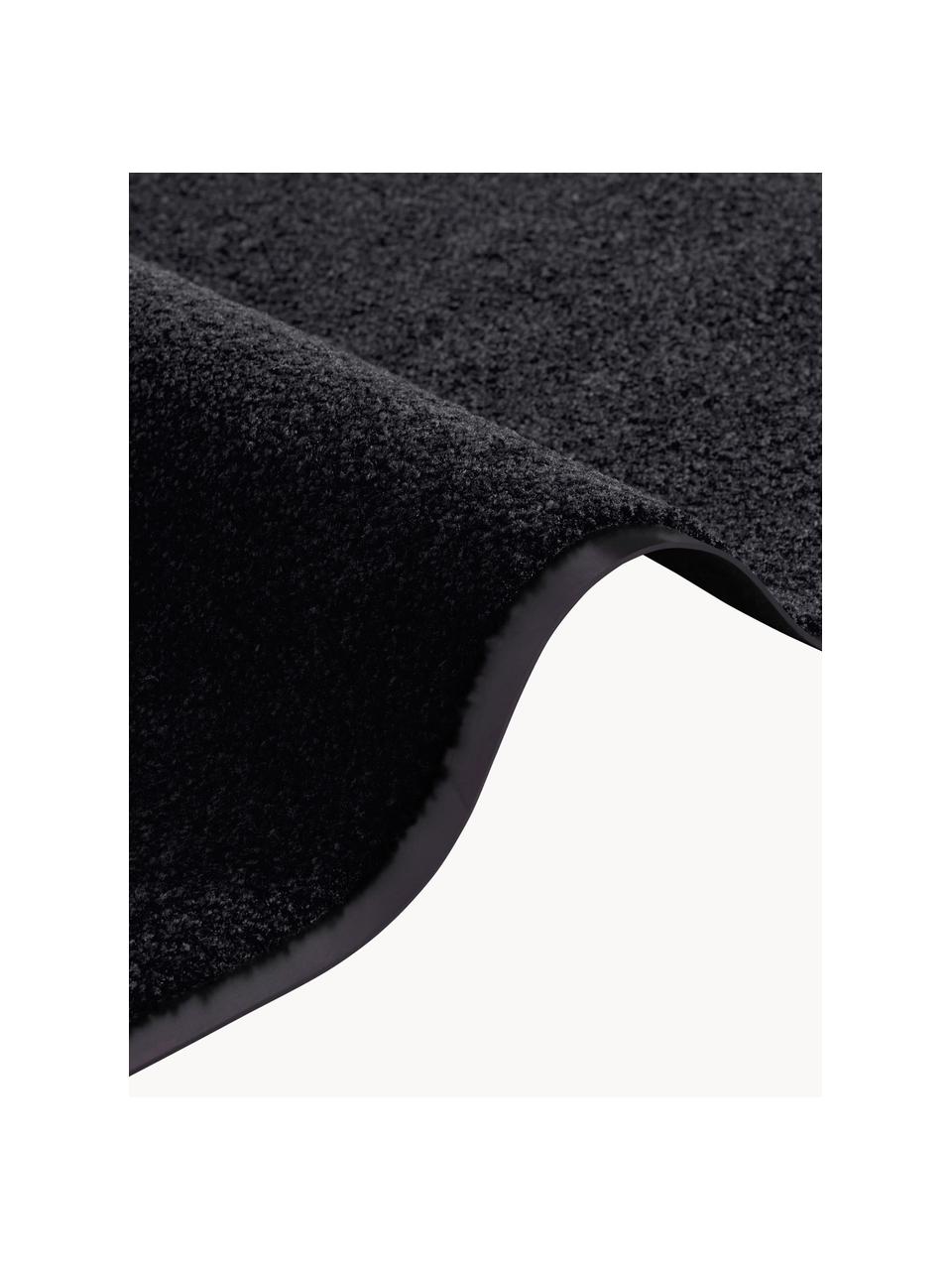Paillasson Wash et Clean, 100 % polyamide, Noir, larg. 60 x long. 40 cm