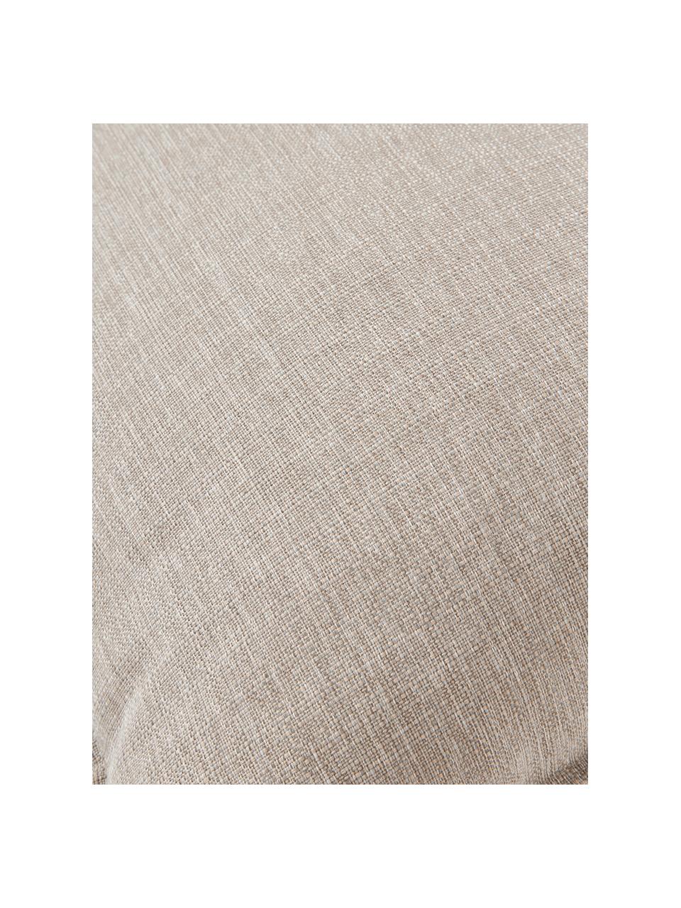 Cojín para exterior Oline, Funda: 60% algodón, 40% poliéste, Beige, An 30 x L 50 cm