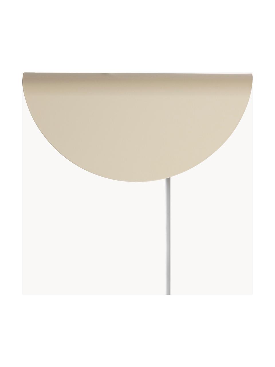 Wandleuchte Model 2110 mit Stecker, Hellbeige, B 21 x H 10 cm