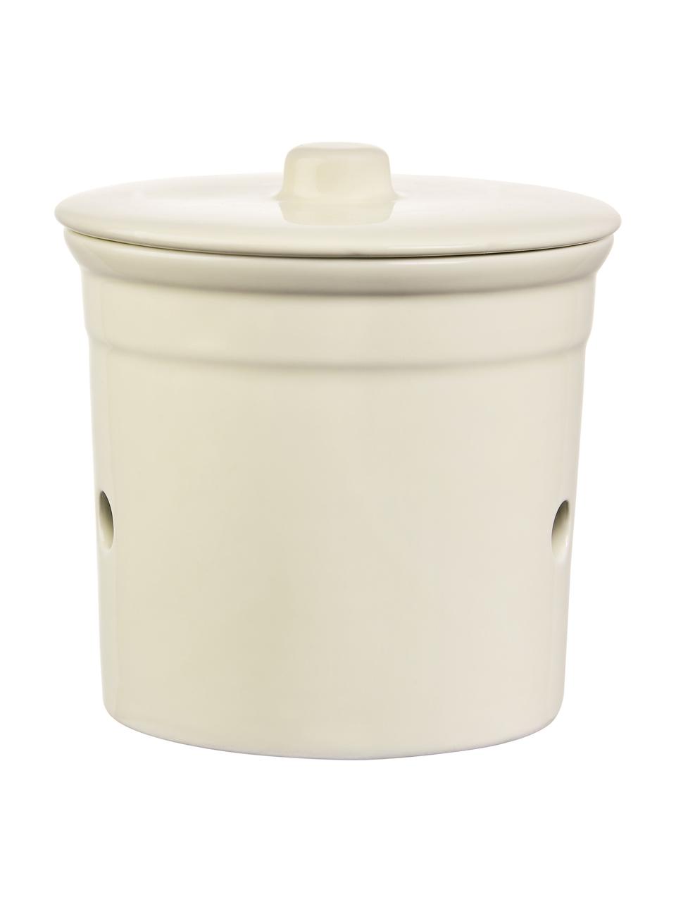 Contenitore Mrs Winterbottoms Onions, Gres, Bianco crema, nero, Ø 17 x Alt. 18 cm