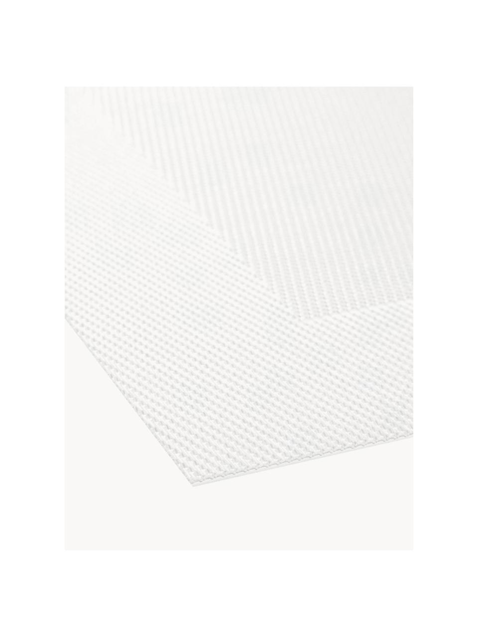 Sets de table plastique Trefl, 2 pièces, Plastique, Blanc, larg. 33 x long. 46 cm