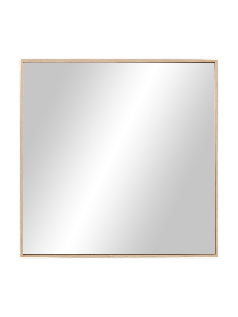 Miroir carré contemporain chêne gris Oliviera
