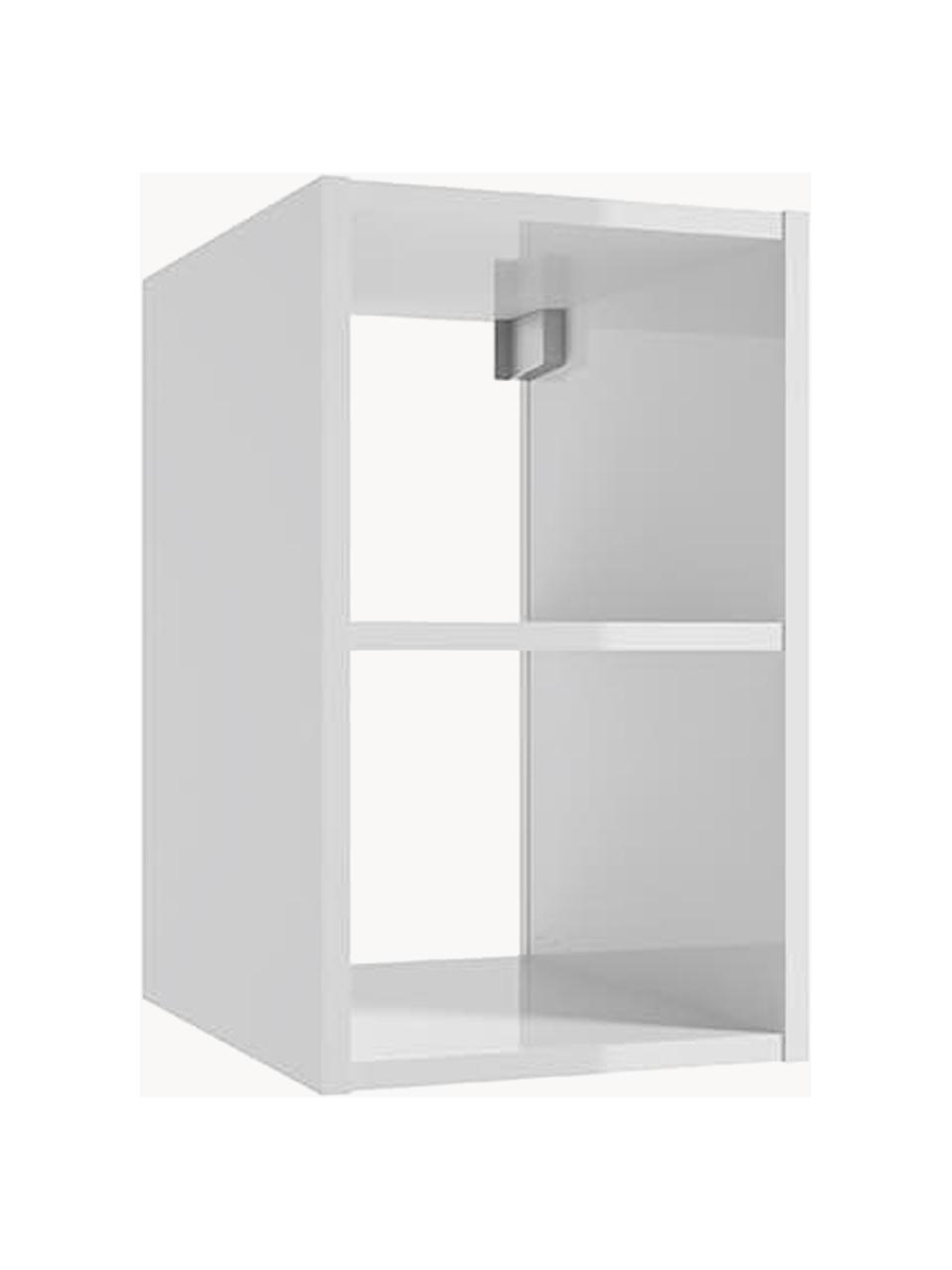 Estante de pared Senso, Aglomerado, Blanco, An 30 x Al 50 cm