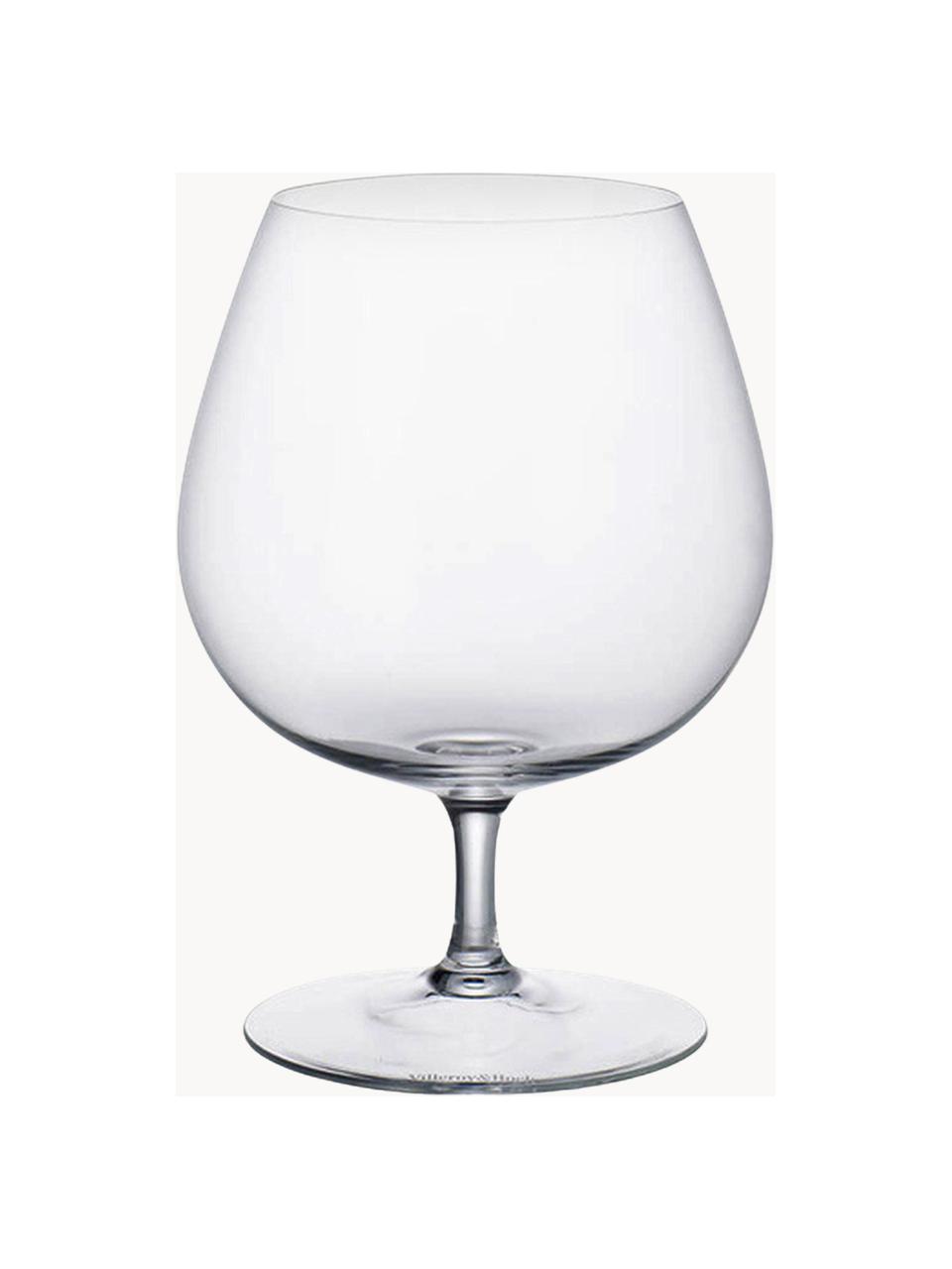 Verres à cognac Purismo, 4 pièces, Verre, Transparent, Ø 10 x haut. 21 cm, 470 ml