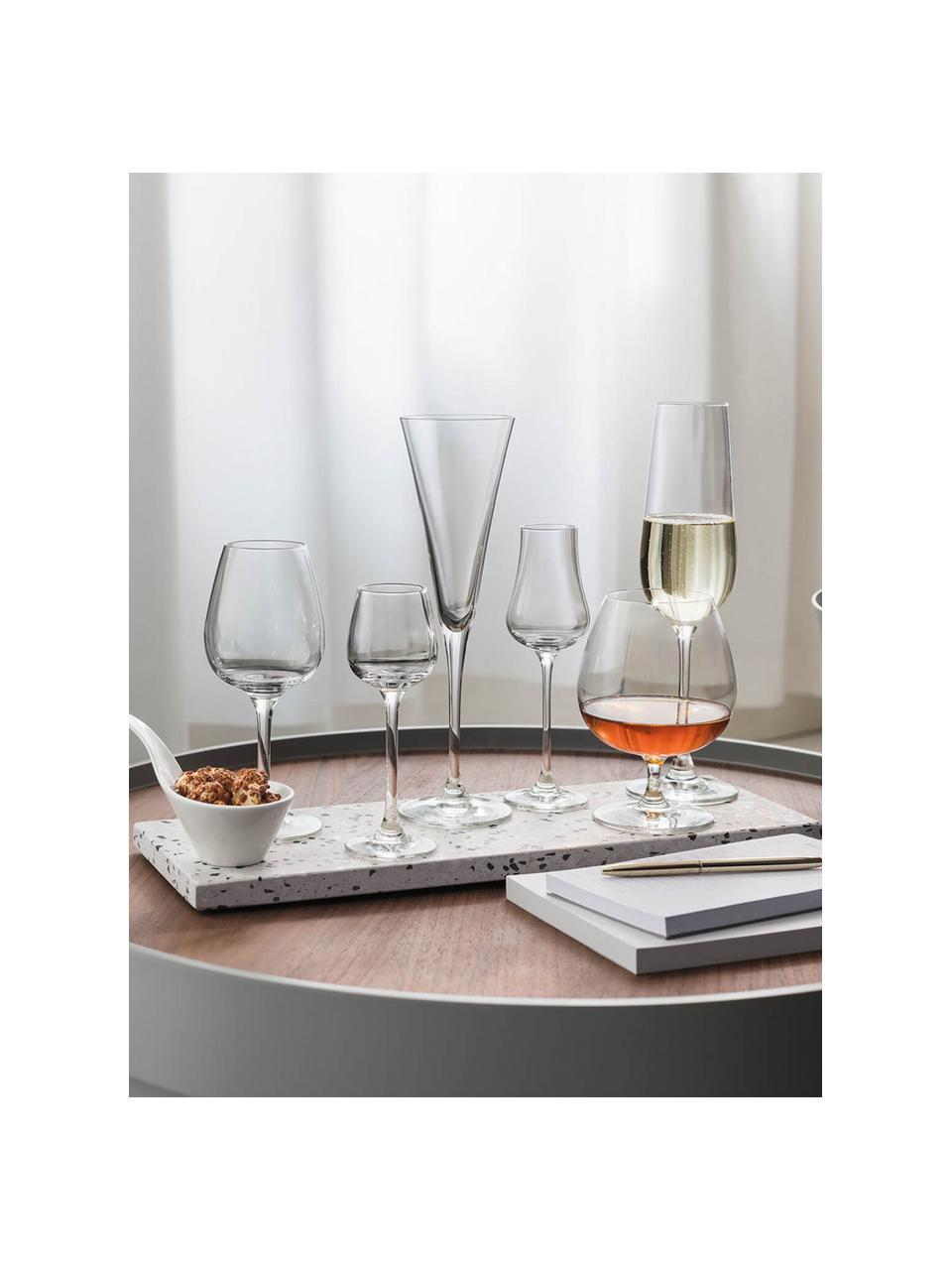 Cognac borrel Purismo, 4 stuks, Glas, Transparant, Ø 7 x H 13 cm, 470 ml