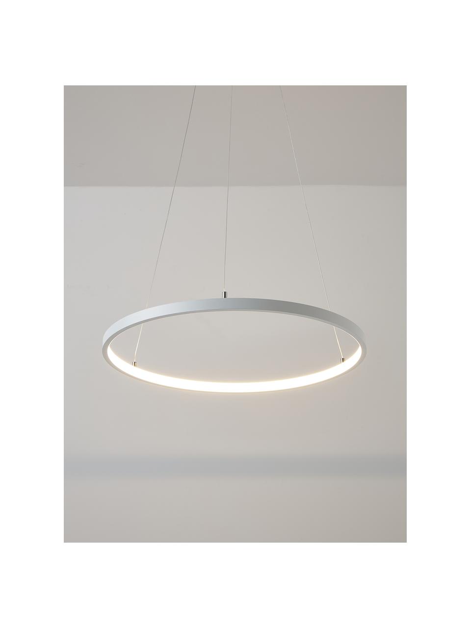Suspension LED Breda, Blanc, Ø 50 x haut. 150 cm