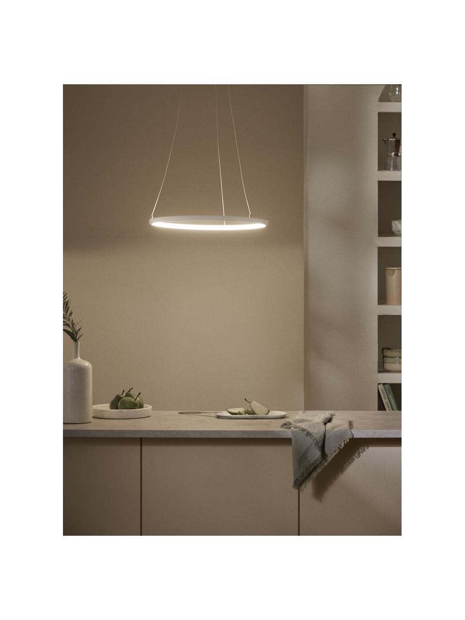 LED-Pendelleuchte Breda, Weiß, Ø 50 cm